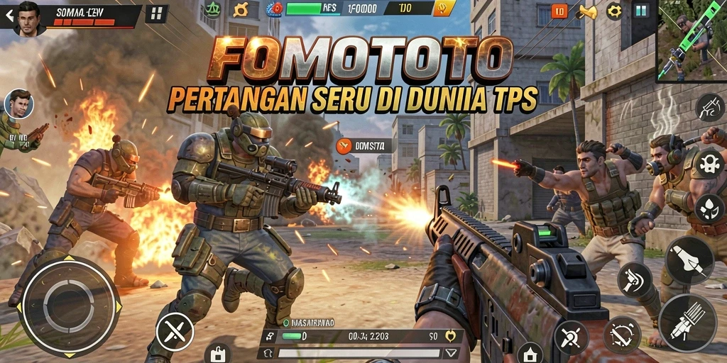 Tampak seru saat pertempuran dalam FOMOTOTO