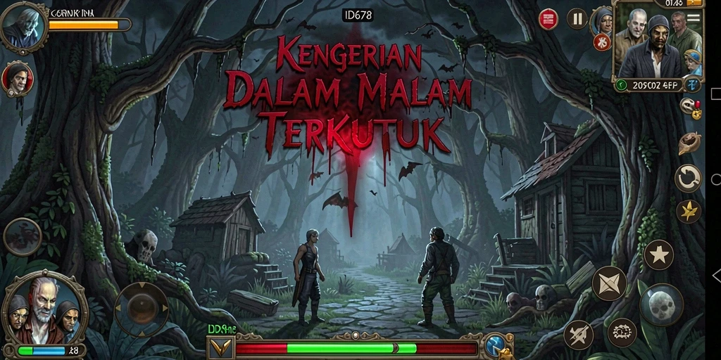 Gameplay menegangkan dengan elemen horror yang menakutkan.