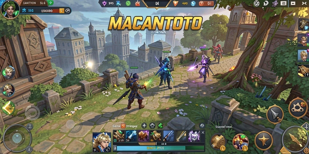 Tampilan gameplay menarik dari <strong>MACANTOTO</strong>, tunjukkan strategi bermain Anda.