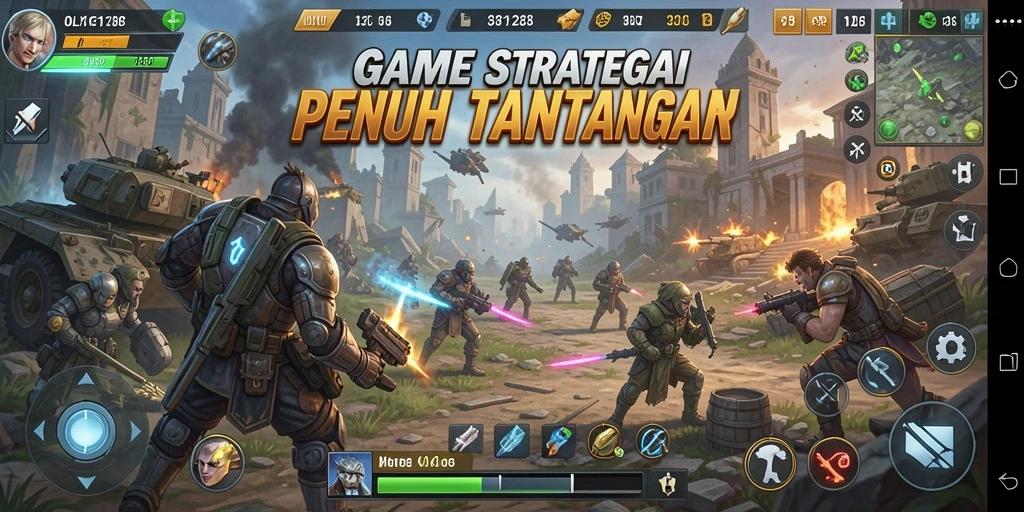 Gameplay seru dengan strategi mendalam di OLX128.