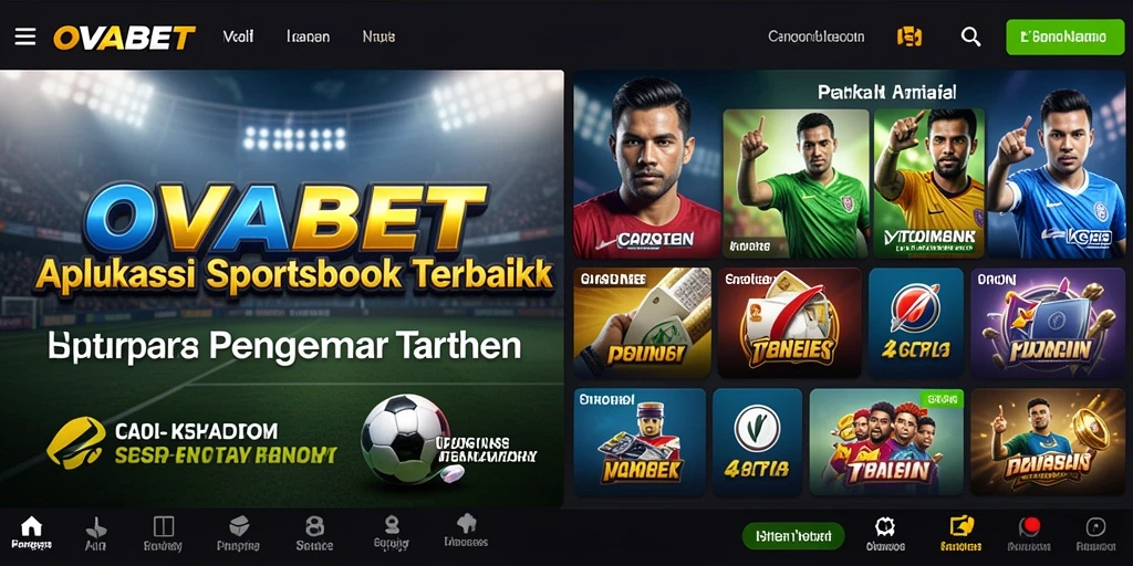 Gambaran gameplay taruhan olahraga di OVABET.