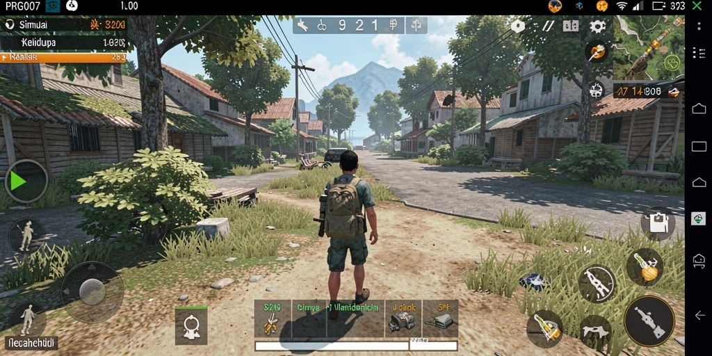 Tampilan gameplay PRG007 yang mendalam dan menarik.
