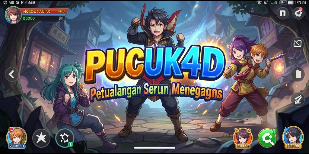 Tampilan seru dari gameplay PUCUK4D menghadirkan dunia anime yang menakjubkan.