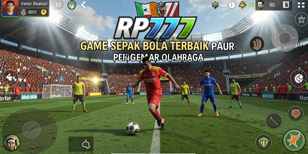 Tampilan menarik dan dinamis dari gameplay RP777.