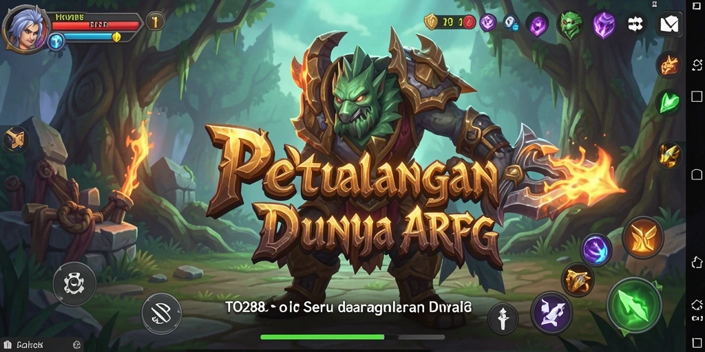 Tampilan menarik dari gameplay seru ARPG TO288.